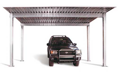 Single Slope Carport