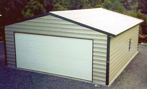 2 car garage metal