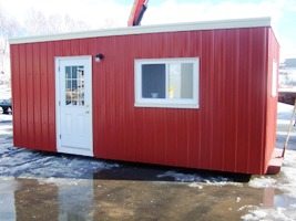 Portable metal building kit