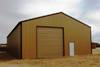 metal storage building