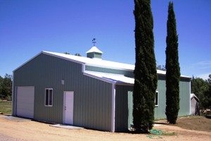 Storage building kits