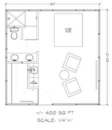 Alpine house kit floor plan
