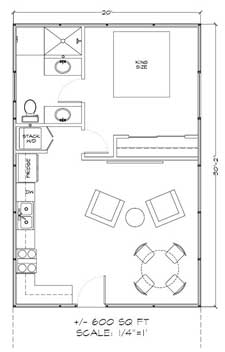 Alpine house kit floor plan