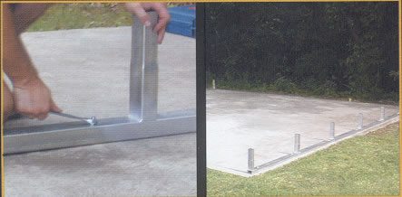 Kit home base rail assembly