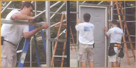 Kit home door and window framing