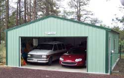 Metal garage kits