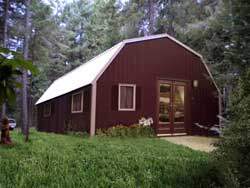 Kit home Gambrel style
