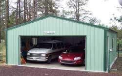 Metal garage kits