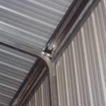 Steel Tube Side Wall Frame to Peak Transition