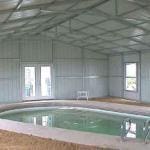 Steel Building Swimming Pool Enclosure