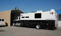 Police and fire department vehicle storage