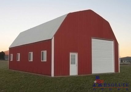 Barn Style Metal Building - The Gambrel Building Kit