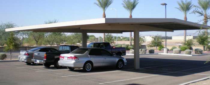 Mercial Carports T Frame Design