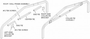 collar-tie-drawing Collar tie installation