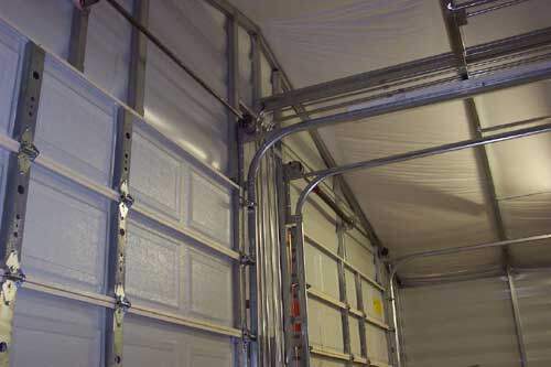 Steel Building Garage Door Interior Components