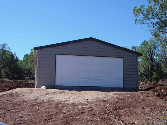 Traci and Cheri's new garage finished