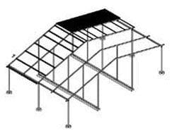 Continuous Slope Horse Shelter