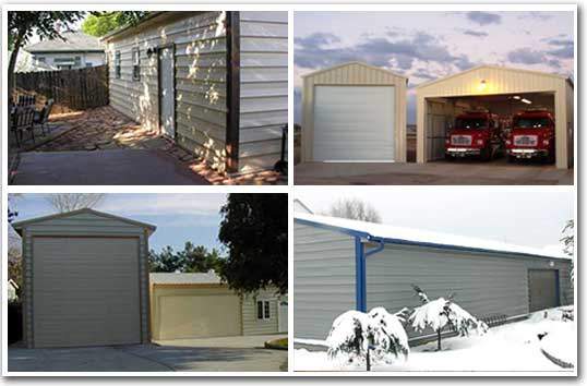 Steel building kits examples