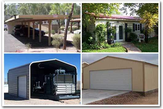 Commercial and residential buildings