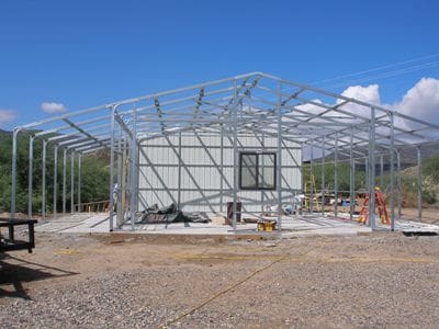Steel Frame Building