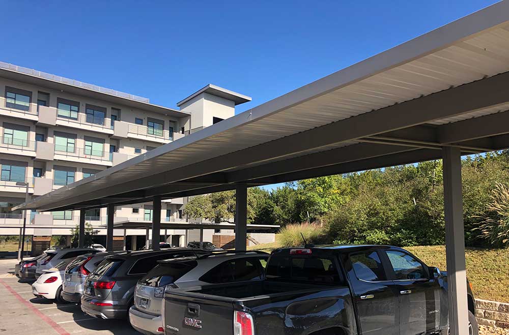 Semi Cantilever Covered Parking Semi Cantilever Covered Parking